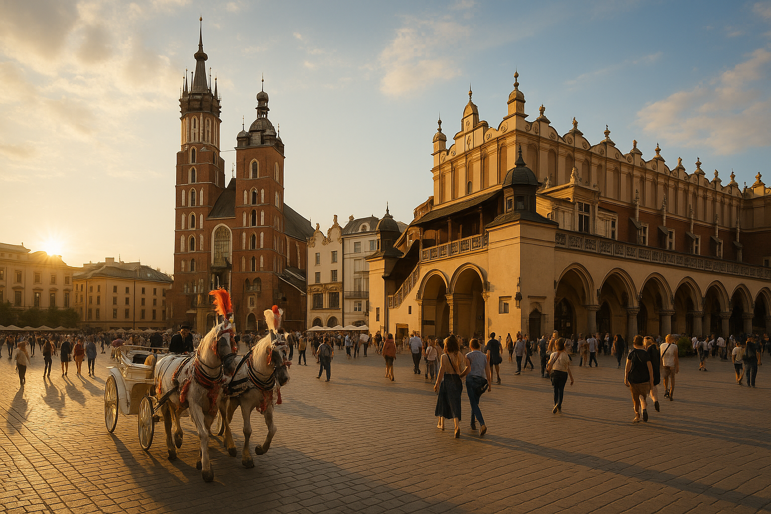 Krakow - student city in Poland